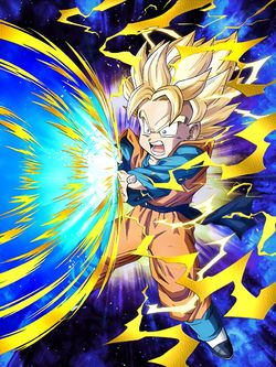 Accrued Strength Super Saiyan Goku