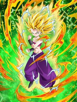 Brilliant Battle Intuition Super Saiyan 2 Caulifla Dokkan Battle DBZ