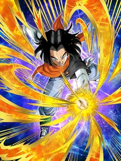 Concentrated Power Android 17 Dokkan Battle DBZ GameA