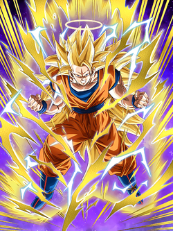 Extreme Power Brawl Super Saiyan 3 Goku Angel Dokkan Battle