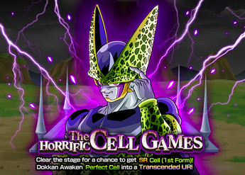 The Horrific Cell Games Dokkan Battle DBZ GameA