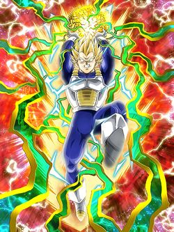 SSR Determined to Fight Back - Super Saiyan 2 Vegeta STR