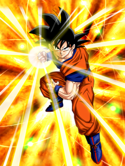 Overflowing Resolve Goku Dokkan Battle DBZ GameA