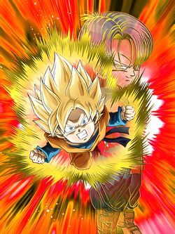 Enraged Onslaught Super Saiyan Goten Kid Dokkan Battle DBZ