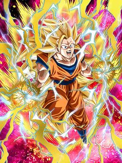 Burgeoning Strength Super Saiyan 3 Goku Angel Dokkan Battle