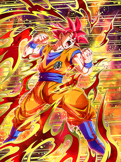 Fateful Strike Super Saiyan God Goku Dokkan Battle DBZ GameA