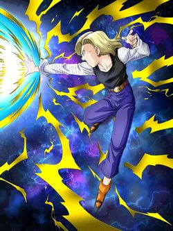 Clever Tactics Android 18 Dokkan Battle DBZ GameA