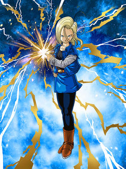 Dastardly Demoness Android 18 Future Dokkan Battle DBZ GameA