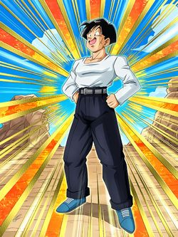 Optimistic Warrior Yamcha Dokkan Battle DBZ GameA