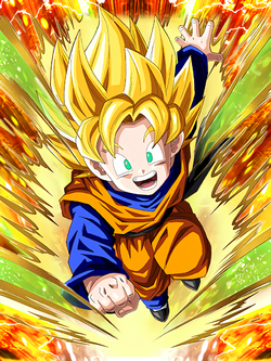 Promising Son Super Saiyan Goten Kid Dokkan Battle DBZ