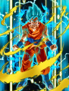Divine Evolution Super Saiyan God SS Goku