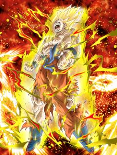 Pinnacle of Rage Super Saiyan Goku