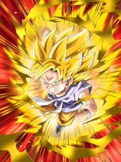 Saiyan Power Unleashed Super Saiyan Goku (GT)