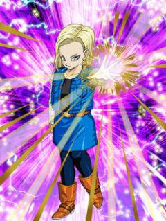 Beautiful but Deadly Android 18