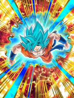 Unstoppable Ascension Super Saiyan God SS Goku