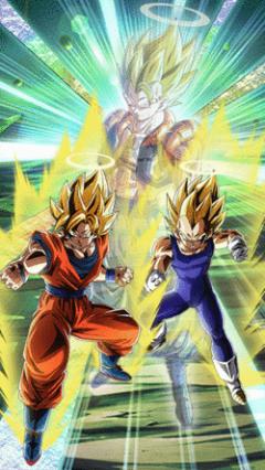 [Fusion of Two Powers] SS Goku (Angel) & SS Vegeta (Angel)