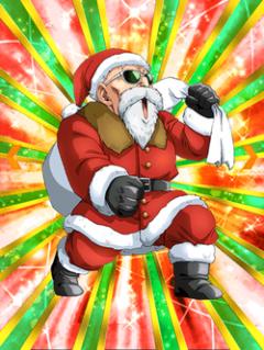 Thrilling Christmas Eve Master Roshi (Santa)