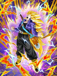 Solid Saiyan Power Super Saiyan Trunks (Teen) & Super Saiyan Broly