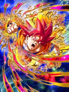 State of God Super Saiyan God Goku