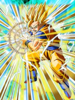 Unlimited Power Super Saiyan 2 Goku