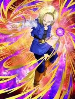 Breathless Struggle Android 18