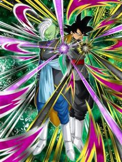 Distorted Justice Goku Black %26 Zamasu