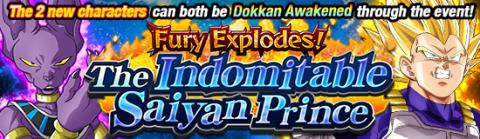 Fury Explodes! The Indomitable Saiyan Prince